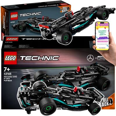 ZESTAW LEGO TECHNIC PREZENT DLA DZIECKA 42165 – Mercedes-AMG F1 W14 Bolid Wyścigowy Dla Dzieci 7+ z Realistycznymi Detalami + EBOOK ZESTAW LEGO TECHNIC PREZENT DLA DZIECKA 42165 – Mercedes-AMG F1 W14 Bolid Wyścigowy Dla Dzieci 7+ z Realistycznymi Detalami + EBOOK