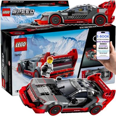ZESTAW LEGO WYŚCIGOWE AUDI S1 e-tron Quattro 76921 • LEGO AUTKO SAMOCHÓD PREZENT + EBOOK-2 ZESTAW LEGO WYŚCIGOWE AUDI S1 e-tron Quattro 76921 • LEGO AUTKO SAMOCHÓD PREZENT + EBOOK-2