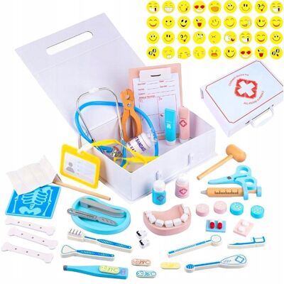 HappyBaby Zestaw Lekarza Dla Dzieci Walizka Apteczka Pielęgniarka Mały Doktor HappyBaby Zestaw Lekarza Dla Dzieci Walizka Apteczka Pielęgniarka Mały Doktor