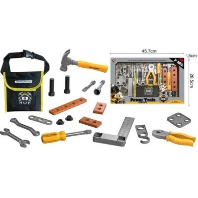 Inny producent Zestaw narzędzi dla dzieci z torbą Power Tools KID Inny producent Zestaw narzędzi dla dzieci z torbą Power Tools KID