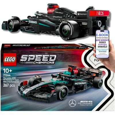 ZESTAW PREZENT LEGO® – Mercedes-AMG F1 W15 Bolid F1 dla Fanów Wyścigów Dzieci Chłopaka + EBOOK-2 ZESTAW PREZENT LEGO® – Mercedes-AMG F1 W15 Bolid F1 dla Fanów Wyścigów Dzieci Chłopaka + EBOOK-2