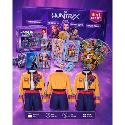 Inny producent Zestaw Prezentowy K-Pop Huntr/x 4w1 – Edycja Limitowana 110-120 Rozmiar M Inny producent Zestaw Prezentowy K-Pop Huntr/x 4w1 – Edycja Limitowana 110-120 Rozmiar M