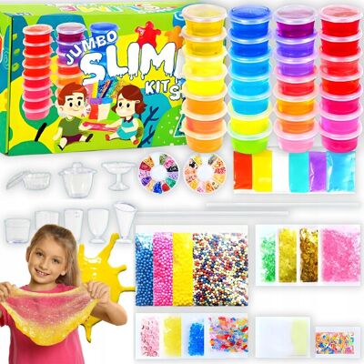 WatchMe Zestaw Slime Do Robienia Glutów Wielki Kreatywny Masa 120W1 Box Dla Dzieci WatchMe Zestaw Slime Do Robienia Glutów Wielki Kreatywny Masa 120W1 Box Dla Dzieci