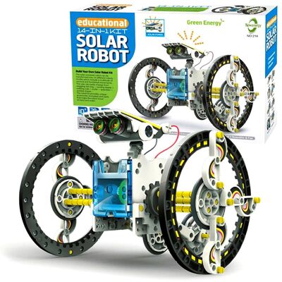 XYZ Zestaw solarny robot edukacyjny dla konstruktora klocki konstrukcyjne 14w1 XYZ Zestaw solarny robot edukacyjny dla konstruktora klocki konstrukcyjne 14w1