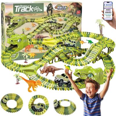 Pltb ZESTAW TOR WYŚCIGOWY DINO PARK XXXL AUTKO DŁUGOŚĆ 360 cm PREZENT DLA CHŁOPCA WNUKA + EBOOK-2 Pltb ZESTAW TOR WYŚCIGOWY DINO PARK XXXL AUTKO DŁUGOŚĆ 360 cm PREZENT DLA CHŁOPCA WNUKA + EBOOK-2