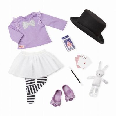 B.Toys Zestaw Ubranek Dla Lalek – Magic Trick – Stylizacja Iluzjonistki Our Generation B.Toys Zestaw Ubranek Dla Lalek – Magic Trick – Stylizacja Iluzjonistki Our Generation