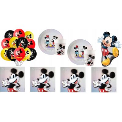 Disney Zestaw Urodzinowy Mickey Myszka Miki Nr 2 Disney Zestaw Urodzinowy Mickey Myszka Miki Nr 2