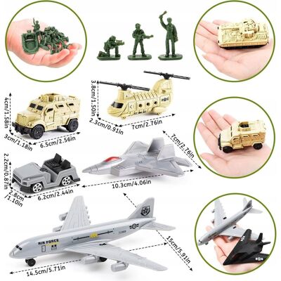 inna (Inny) ZESTAW WOJSKOWY ŻOŁNIERZYKI BAZA CZOŁG HELIKOPTER MATA DLA DZIECI PREZENT inna (Inny) ZESTAW WOJSKOWY ŻOŁNIERZYKI BAZA CZOŁG HELIKOPTER MATA DLA DZIECI PREZENT