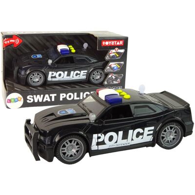 Lean Toys Zestaw Zabawka Samochód Policyjny Efekty Dźwiękowe Lean Toys Zestaw Zabawka Samochód Policyjny Efekty Dźwiękowe
