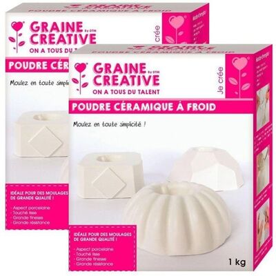 Creative Zimna ceramika w proszku 2 kg Creative Zimna ceramika w proszku 2 kg