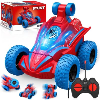 Inny producent ZQEJEFD Spider Zdalne sterowanie samochodem, 360 ° śmiertelne skoki dwustronne monster truck dla chłopców 4 5 6 7 8 lat, Mini zdalnie sterowany samo.. Inny producent ZQEJEFD Spider Zdalne sterowanie samochodem, 360 ° śmiertelne skoki dwustronne monster truck dla chłopców 4 5 6 7 8 lat, Mini zdalnie sterowany samo..