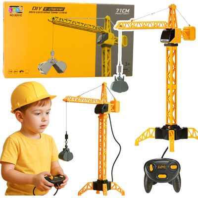 Lean Toys ŻURAW BUDOWLANY STEROWANY Lean Toys ŻURAW BUDOWLANY STEROWANY