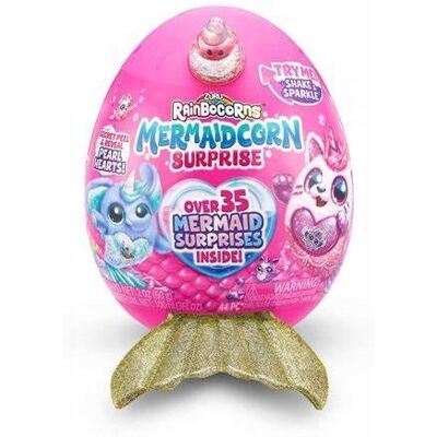 Zuru Rainbowcorns Mermaidcorn Surprise Pluszowy Jednorożec Ze Złotą Płetwą Zuru Rainbowcorns Mermaidcorn Surprise Pluszowy Jednorożec Ze Złotą Płetwą