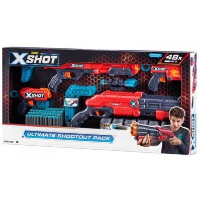 Zuru X-Shot Ultimate Shootout Pack Zestaw zabawek Zuru X-Shot Ultimate Shootout Pack Zestaw zabawek