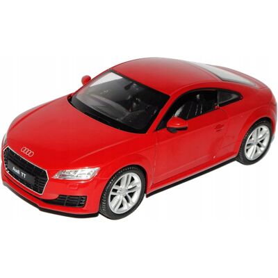 2014 Audi Tt Coupe Model Metalowy Welly 1:24 Czerw 2014 Audi Tt Coupe Model Metalowy Welly 1:24 Czerw