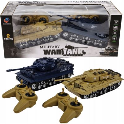 Norimpex 2x Czołg Zdalnie Sterowny Na Radio Zestaw Tiger I I Type 99 Norimpex 2x Czołg Zdalnie Sterowny Na Radio Zestaw Tiger I I Type 99