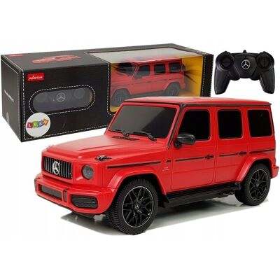 Rastar Auto Mercedes Amg G63 Samochód Zdalnie Sterowany Rc Czerwony 1:24 Rastar Auto Mercedes Amg G63 Samochód Zdalnie Sterowany Rc Czerwony 1:24