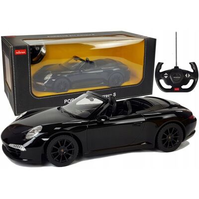 Auto Porsche 911 Carrera S Samochód Zdalnie Sterowane Rc Rastar Czarny 1:12 Auto Porsche 911 Carrera S Samochód Zdalnie Sterowane Rc Rastar Czarny 1:12