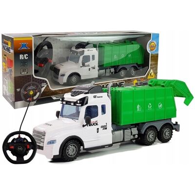 Lean Toys Auto Śmieciarka Zdalnie Sterowana Pilot R/c Lean Toys Auto Śmieciarka Zdalnie Sterowana Pilot R/c