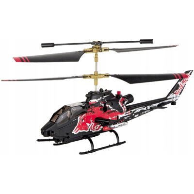 Carrera Helikopter Rc Red Bull Cobra Tah-1f Zdalnie Sterowany Carrera Helikopter Rc Red Bull Cobra Tah-1f Zdalnie Sterowany