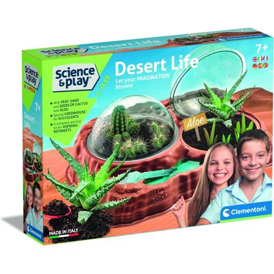 Clementoni Desert Life Laboratorium Botaniczne Dla Dzieci 8-12 Lat Zestaw Clementoni Desert Life Laboratorium Botaniczne Dla Dzieci 8-12 Lat Zestaw