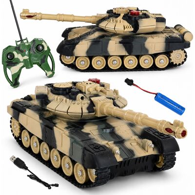 Inny producent Czołg Zdalnie Sterowany 59d Tank Beżowy I Czarny Kamuflaż Inny producent Czołg Zdalnie Sterowany 59d Tank Beżowy I Czarny Kamuflaż