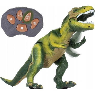 Stator Dinozaur T-Rex Zdalnie Sterowany Robot Rc Pilot Ryczy Chodzi Świeci Led Stator Dinozaur T-Rex Zdalnie Sterowany Robot Rc Pilot Ryczy Chodzi Świeci Led
