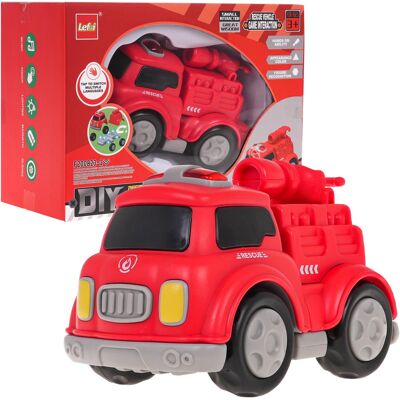 Lean Toys Dla Dzieci Interaktywne Strażackie Auto Lean Toys Dla Dzieci Interaktywne Strażackie Auto