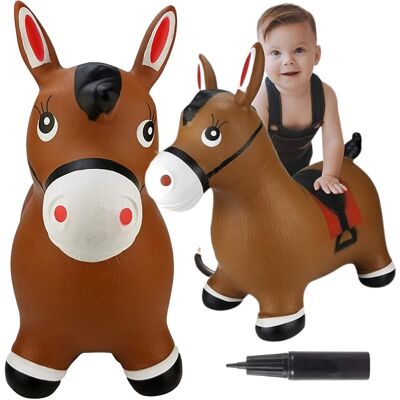 Lean Toys Dla Dzieci Konikowy Skoczek Gumowy Lean Toys Dla Dzieci Konikowy Skoczek Gumowy