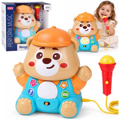 Lean Toys Dla Dzieci Zabawka Muzyczna Miś Lean Toys Dla Dzieci Zabawka Muzyczna Miś