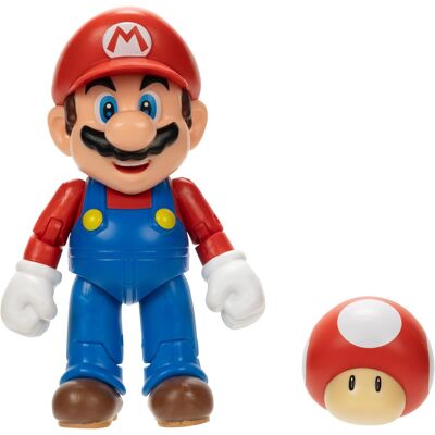 Super Figurka Mario Do Zabawy 10 Cm Z Grzybkiem Power Up Od 3 Lat Super Figurka Mario Do Zabawy 10 Cm Z Grzybkiem Power Up Od 3 Lat