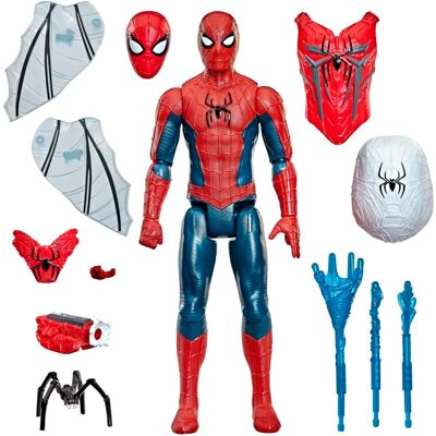 Figurka Spider-Mana Z 12 Dodatkami, 29,2 Cm, Titan Marvel, Od 4 Lat Figurka Spider-Mana Z 12 Dodatkami, 29,2 Cm, Titan Marvel, Od 4 Lat