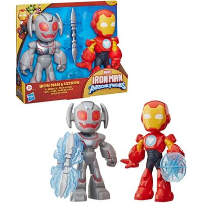 Figurki Iron Man I Ultron 22,8 Cm Marvel - Zestaw 2 Figurek Dla Dzieci 3+ Figurki Iron Man I Ultron 22,8 Cm Marvel - Zestaw 2 Figurek Dla Dzieci 3+