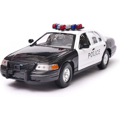 Ford Crown Victoria Police Model Metal Welly 1:24 Ford Crown Victoria Police Model Metal Welly 1:24