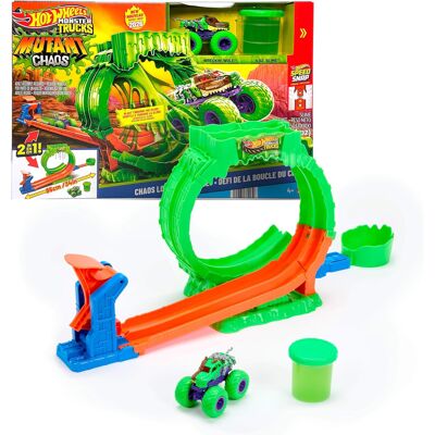 Hot Wheels Monster Trucks Mutant Chaos Pętla Chaosu Z Slime Wreckin' Wolf Hot Wheels Monster Trucks Mutant Chaos Pętla Chaosu Z Slime Wreckin' Wolf