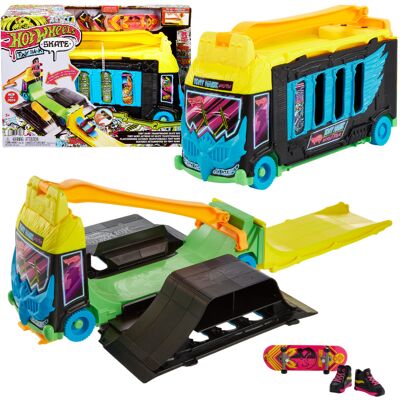 Hot Wheels Skate Tony Hawk Zestaw Transformujący Autobus Skatepark Hxl15 Hot Wheels Skate Tony Hawk Zestaw Transformujący Autobus Skatepark Hxl15
