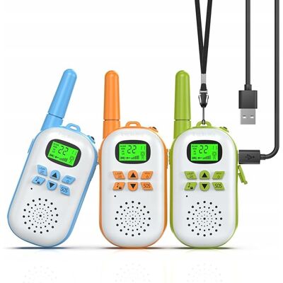 brak danych Inspireyes Walkie Talkie Dla Dzieci Ładowalne, Zestaw 3 Szt Krótkofalówki brak danych Inspireyes Walkie Talkie Dla Dzieci Ładowalne, Zestaw 3 Szt Krótkofalówki