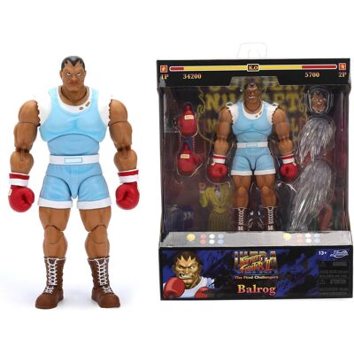 Jada Street Fighter Figurka Balrog 17 Cm Przegubowa Z Wymiennymi Akcesoriami Figurka Kolekcjonerska 13 Lat (9335741314r00) Jada Street Fighter Figurka Balrog 17 Cm Przegubowa Z Wymiennymi Akcesoriami Figurka Kolekcjonerska 13 Lat (9335741314r00)