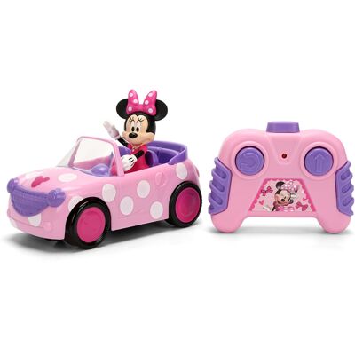 Jada Toys Rc Minnie Mouse Roadster (14 Cm, 1:32) – Zdalnie Sterowany Samochód Disney O Częstotliwości 2,4 Ghz, Do 2,5 Kmh, Zabawka Dla Fanów I Dziec.. Jada Toys Rc Minnie Mouse Roadster (14 Cm, 1:32) – Zdalnie Sterowany Samochód Disney O Częstotliwości 2,4 Ghz, Do 2,5 Kmh, Zabawka Dla Fanów I Dziec..