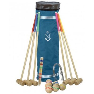 Vilac Jeu De Croquet Senior - 6 Joueurs Vilac Jeu De Croquet Senior - 6 Joueurs