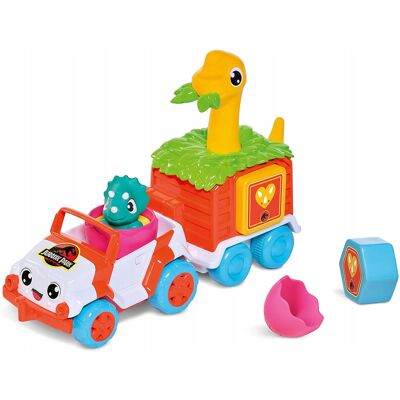 Tomy Jurassic World Dino Jeep Z Przyczepką Sorter Tomy Jurassic World Dino Jeep Z Przyczepką Sorter