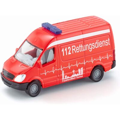 Karetka Pogotowia Siku 0805 Metalowa Zabawka Dla Dzieci 1:87 Karetka Pogotowia Siku 0805 Metalowa Zabawka Dla Dzieci 1:87