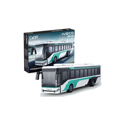Klocki Konstrukcyjne Cada Samochód Miejski Autobus Iveco Bus Crossway 832 Elementy Klocki Konstrukcyjne Cada Samochód Miejski Autobus Iveco Bus Crossway 832 Elementy