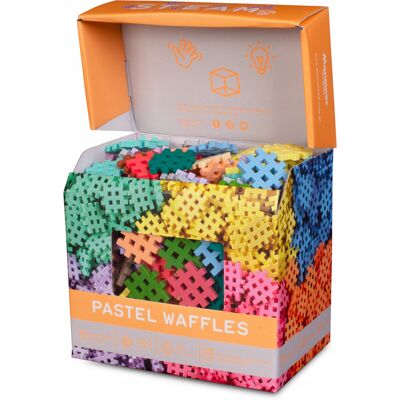 Klocki Waffle Wafle Mini Marioinex Pastel 300 El. Klocki Waffle Wafle Mini Marioinex Pastel 300 El.