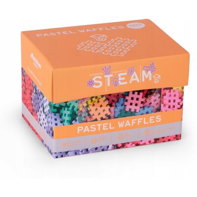 Klocki Waffle Wafle Mini Marioinex Pastel 500 El. Klocki Waffle Wafle Mini Marioinex Pastel 500 El.