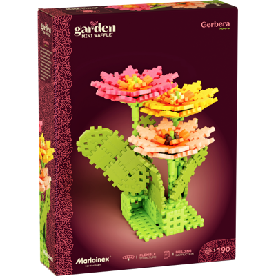 Kwiaty Marioinex, Gerbera, Klocki, Mini Waffle Garden Kwiaty Marioinex, Gerbera, Klocki, Mini Waffle Garden