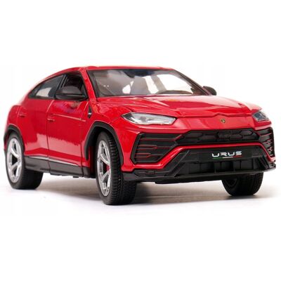Lamborghini Urus Metal Model Welly 1:24 Bordowy Lamborghini Urus Metal Model Welly 1:24 Bordowy