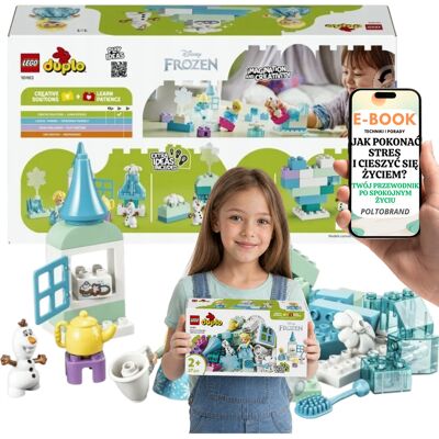 Duplo Disney Kraina Lodu Kreatywne Pudełko Z Elzą I Olafem • Prezent Lego Dla Córki Wnuczki (10462) 37 El. + E-Book-1 Duplo Disney Kraina Lodu Kreatywne Pudełko Z Elzą I Olafem • Prezent Lego Dla Córki Wnuczki (10462) 37 El. + E-Book-1