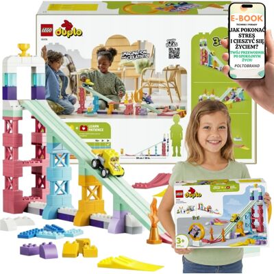 Duplo Town Kreatywne Rampy 3w1 Z Pojazdami • Prezent Lego Dla Syna I Córki (10478) 111 El. Wysokość 48 Cm + E-Book-1 Duplo Town Kreatywne Rampy 3w1 Z Pojazdami • Prezent Lego Dla Syna I Córki (10478) 111 El. Wysokość 48 Cm + E-Book-1