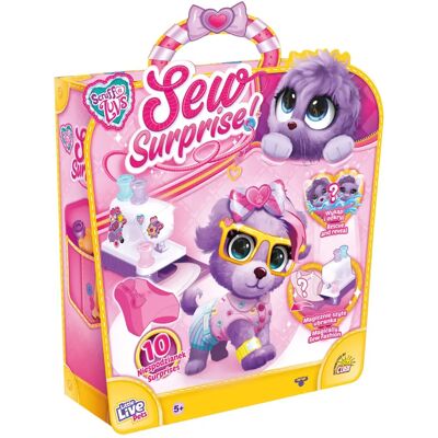 Moose - Scruff-a-Luvs Sew Surprise - Fioletowy - Zabawka pluszowa Moose - Scruff-a-Luvs Sew Surprise - Fioletowy - Zabawka pluszowa